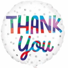 Balloon 'thank you' confetti